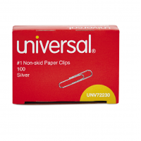 Universal Paperclip #1 Non-Skid Silver 10x